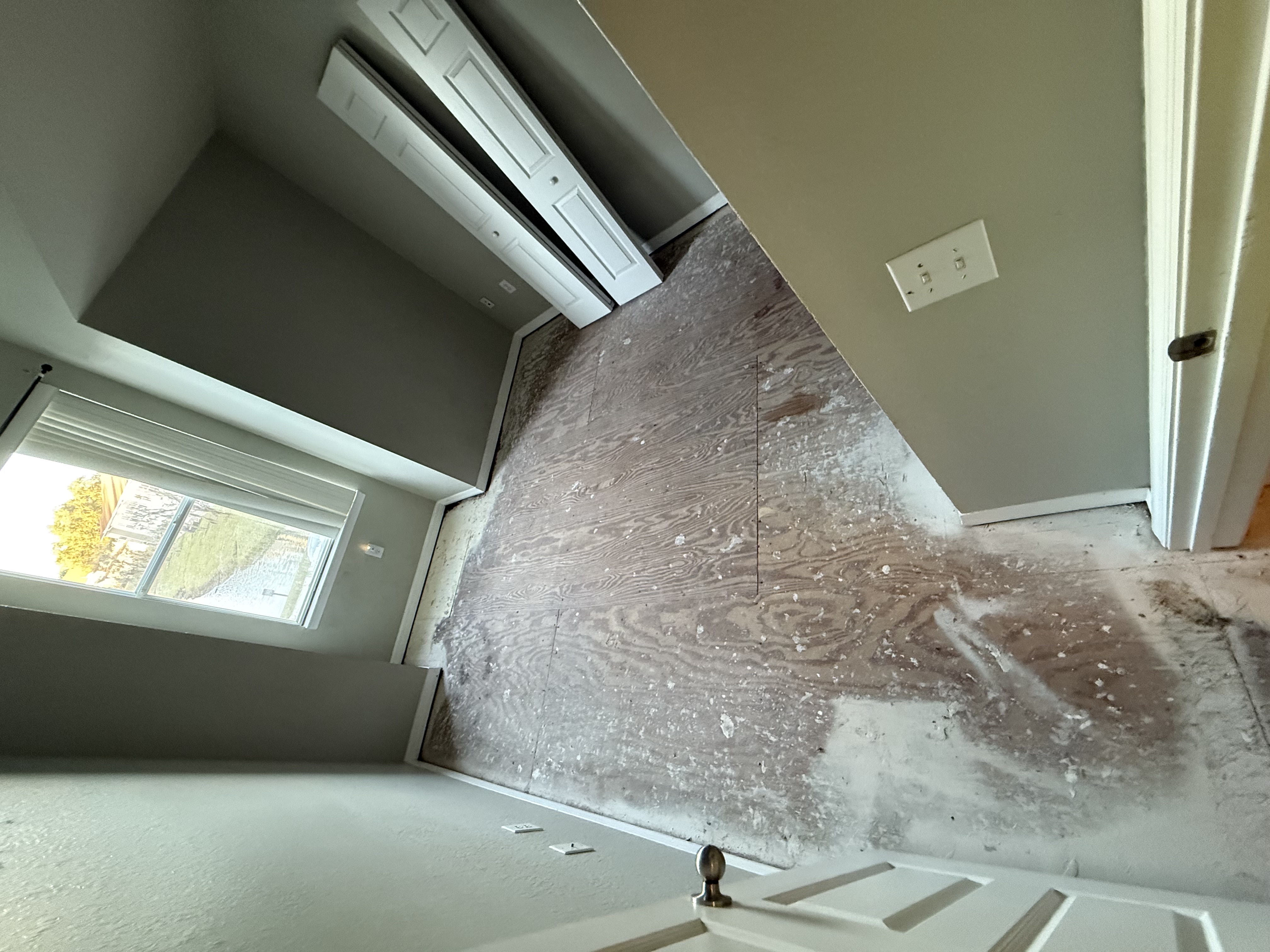 Subfloor preparation